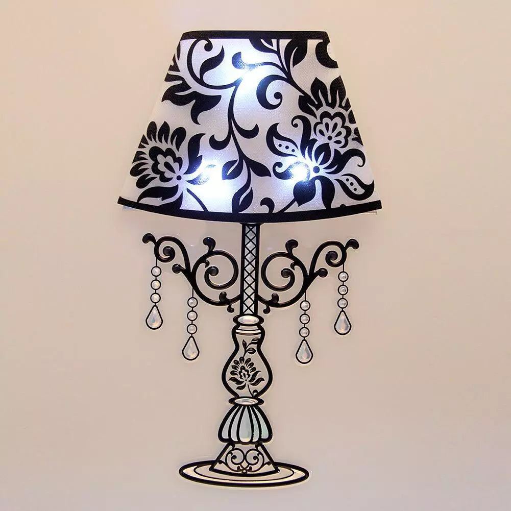 Wall LED Light Lamp Sticker, 3D LED Wall Light Night Lamp, Background Decorations LED Lamp Wall LED Light Lamp Sticker, 3D LED Wall Light Night Lamp, Background Decorations LED Lamp